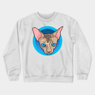 Sphynx cat Lover Cat Love Hairless Cat Crewneck Sweatshirt